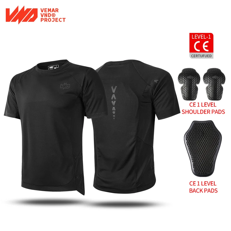 

Motocross Short Sleeve T-shirt CE Motorcycle Accessories Summer Cycling Clothing Suit Breathable Quick-Dry CE1 Equipment Shirt