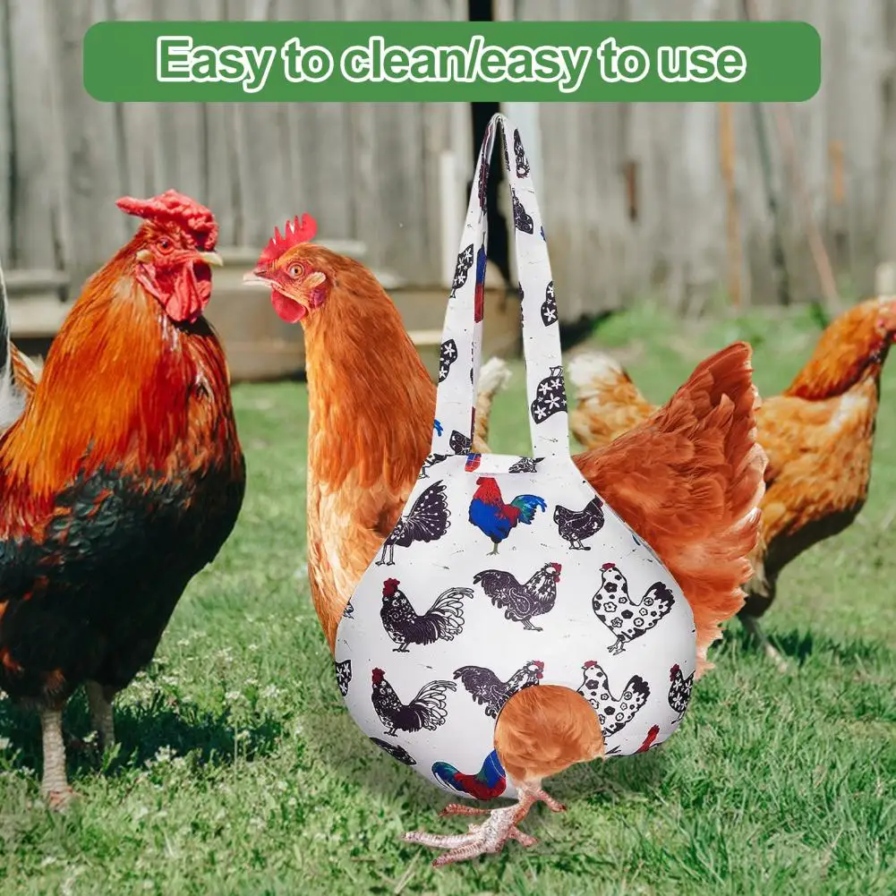 Washable Poultry Transport Bag Chicken Leg Holder Poultry Carriers for Travel Transport Chicken Tote Bag Hen Sling for Hiking