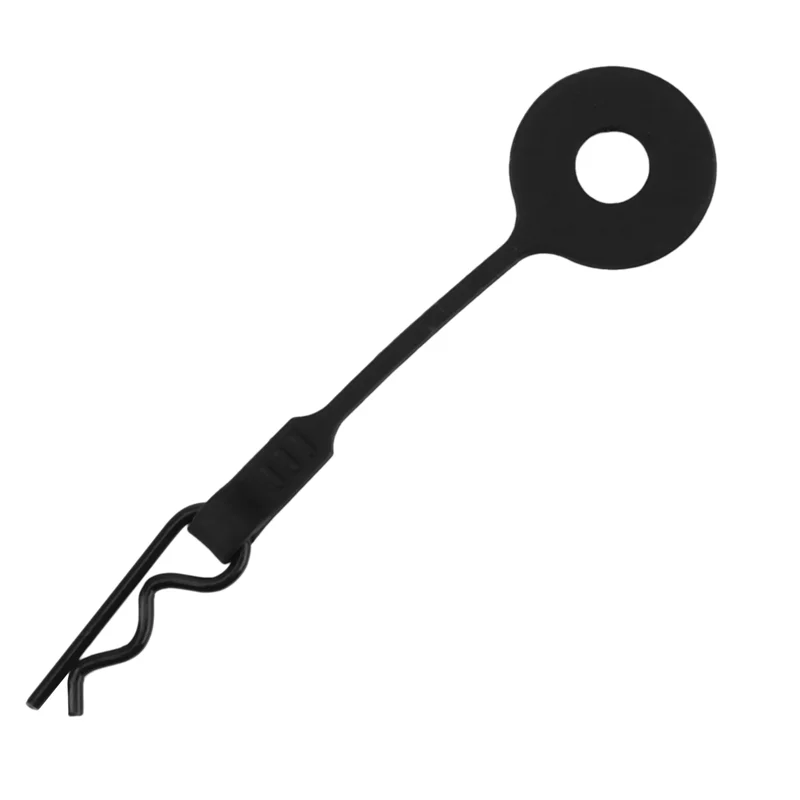 AS96-12Pcs المطاط + المعدن جسم السيارة كليب قذيفة مشبك ثابت قفل ل 1/8 1/10 RC سيارة Traxxas TRX4 UDR محوري SCX10 Arrma ، 6