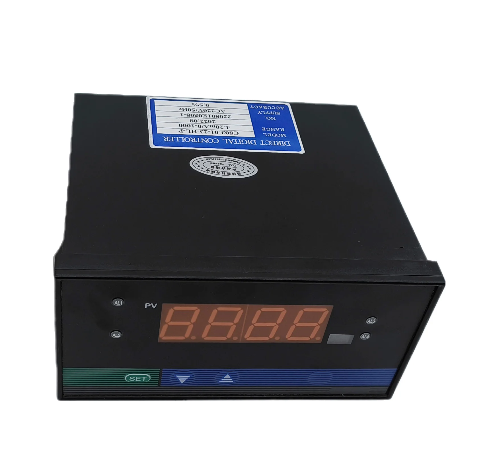 BOY-S502-C803 Controlador de exibição digital inteligente Ajuste automático digital Interface configurável do usuário totalmente aberto