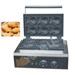 Korea Mini Taiyaki Maker Fish Shape Waffle Maker Electric Baking Machine Electrothermal Snack Equipment FY-112