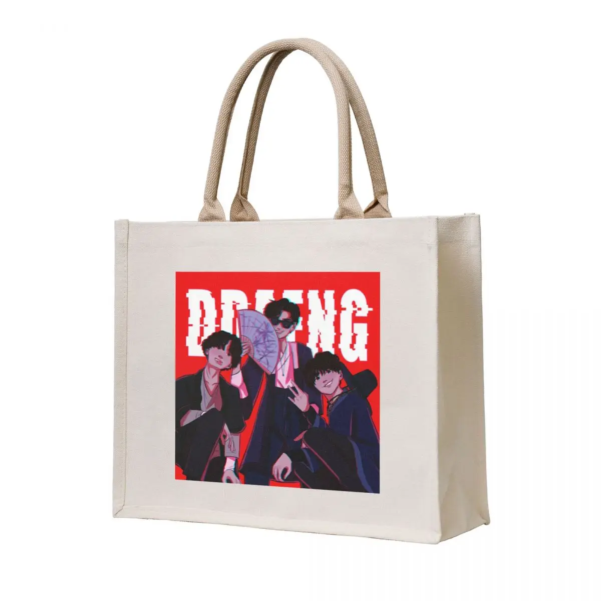 Ddaeng Tote Bag supermarket folding bag Women's tote bag Handbags women