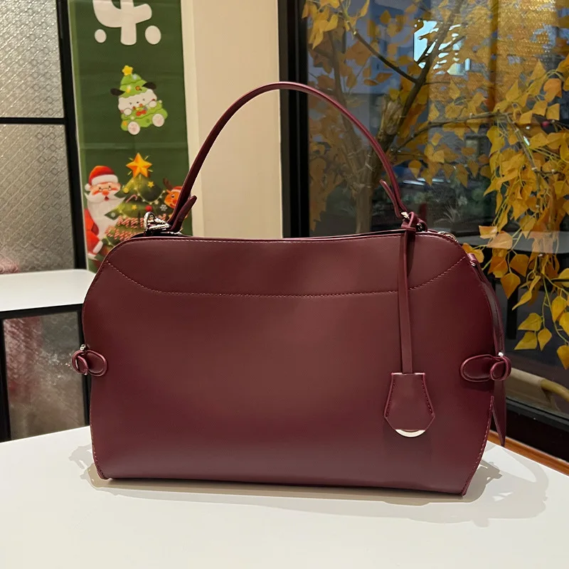 

Single-shoulder Bag - New Style Elegant Ladies Handbag, Simple and Large Capacity Bag, Fashionable Daily Commuting Crossbody Bag