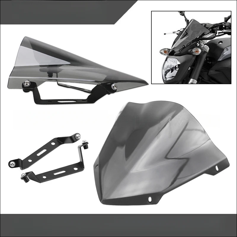 

Motorcycle Modified Front Windshield Suitable for Yamaha MT-07 FZ-07 2018-2019