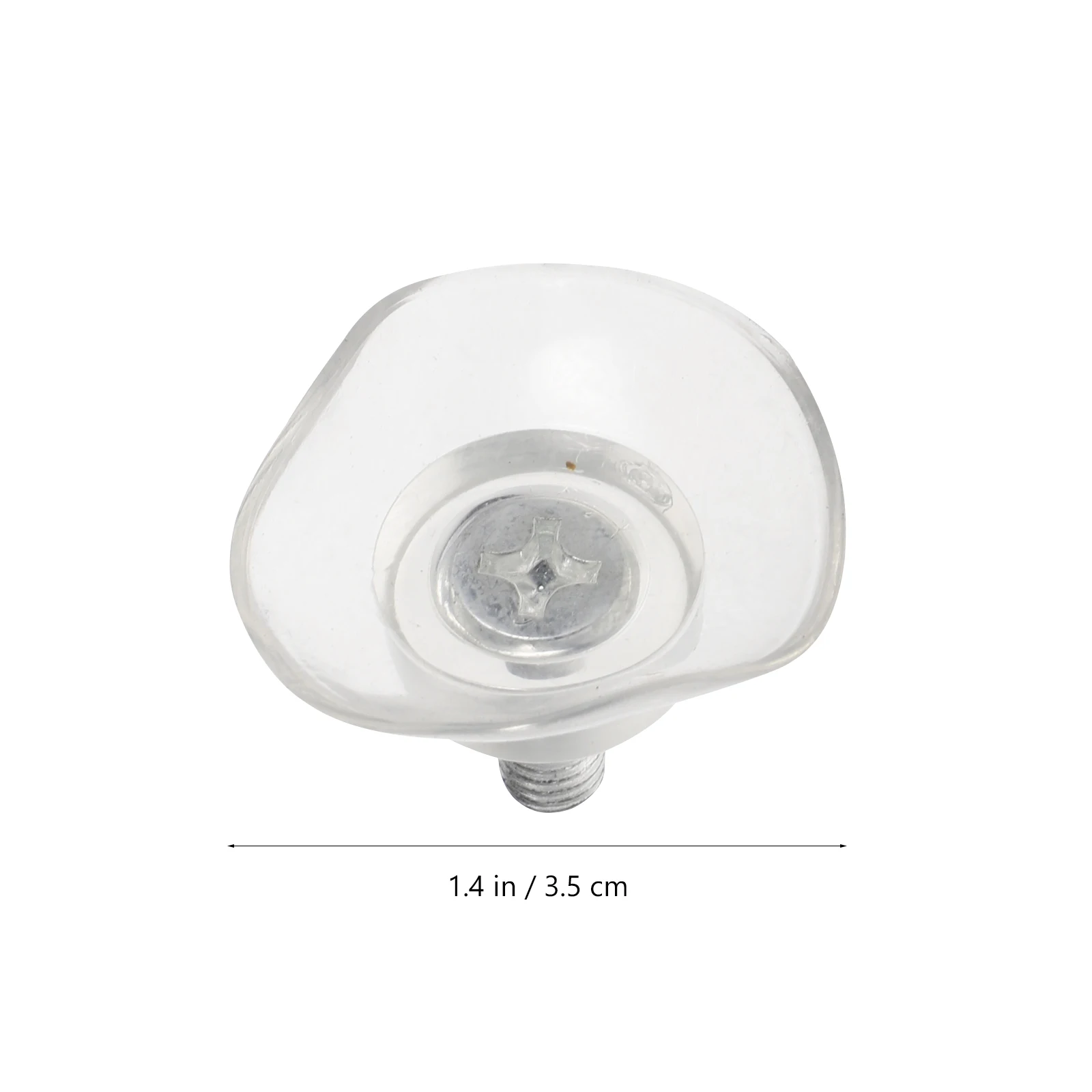 

6pcs Pvc Transparent Suction Cups Anti-Collision Glass Furniture Hanger Pads For Bathroom Kitchen Organizer Decorations Strong