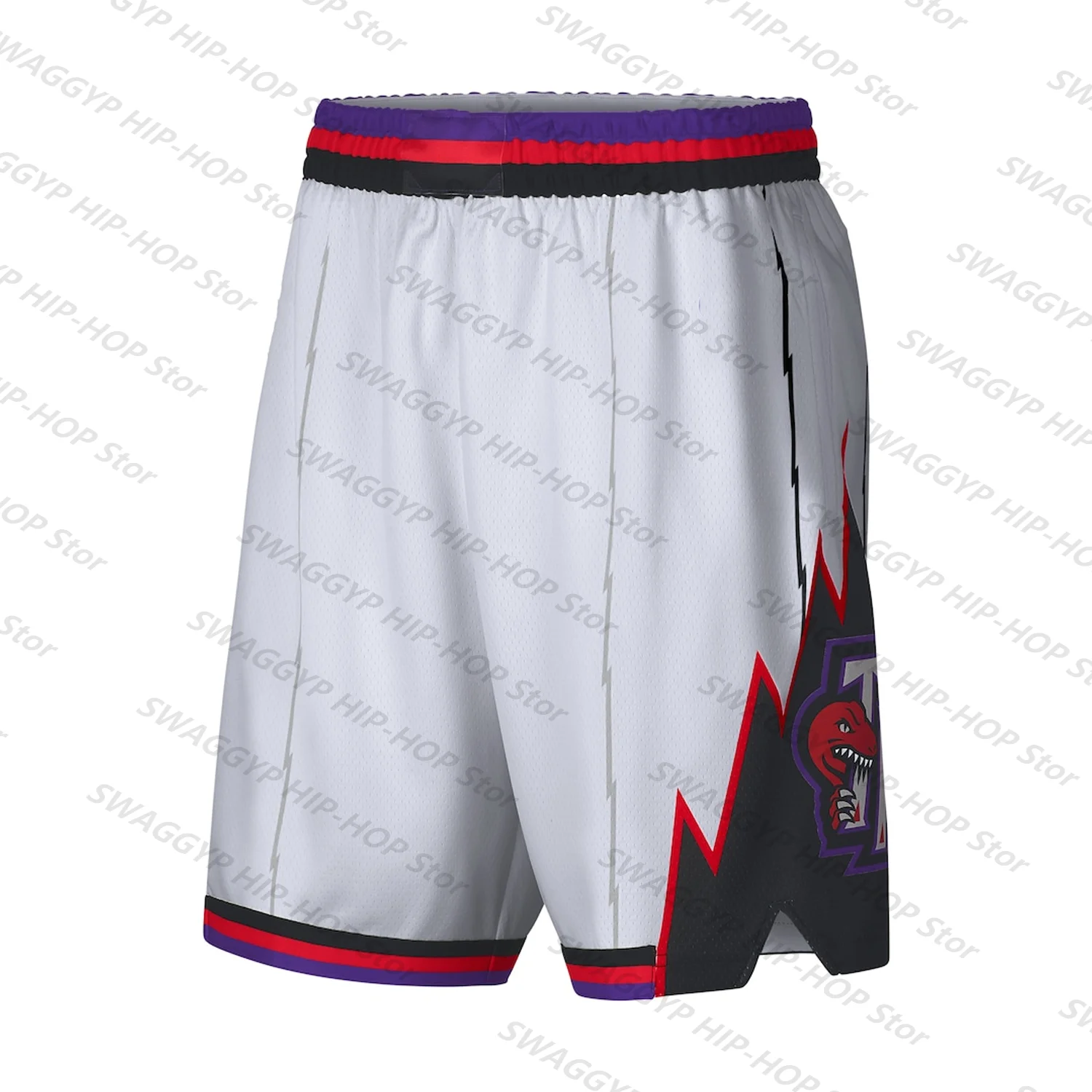 2024/25s Basketball Summer Sport Hardwood Classics Sw Shorts–White Star Style Classic Vintage Unisex Raptors loose Pants