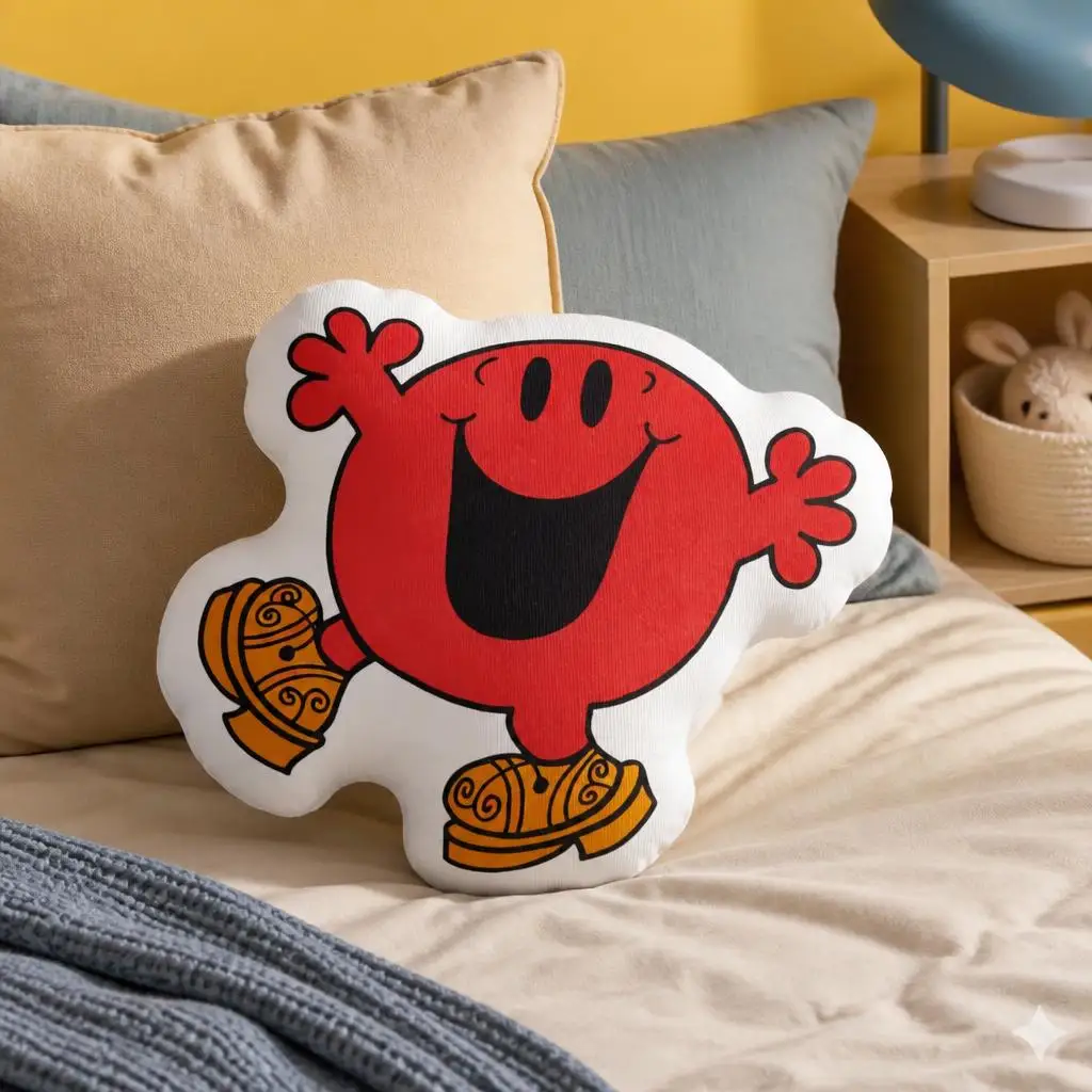 M-Mr M-Men L-Little M-Miss Mister Noisy Cushion Irregular Stuffed Throw Pillow Home Decor Gift Sofa Bed
