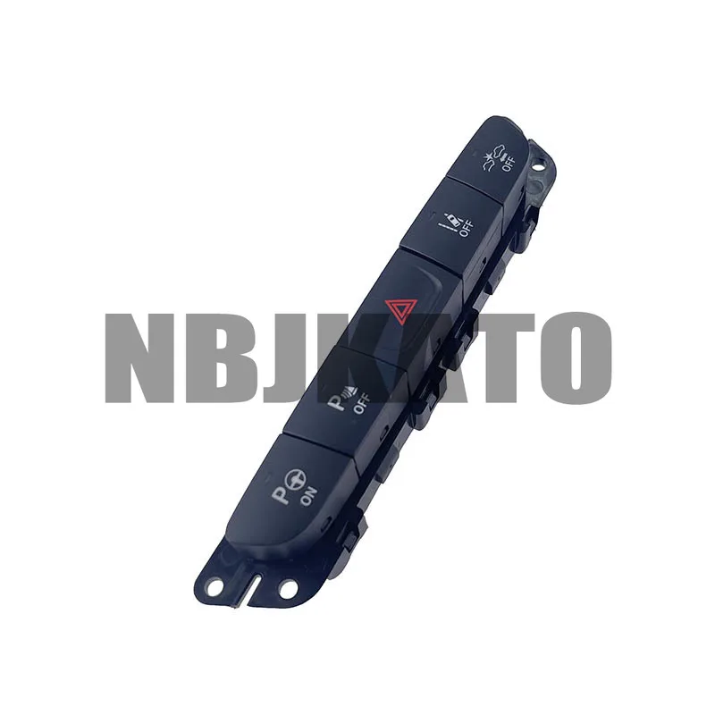 NBJKATO Brand New Genuine Hazard-Parking Assist-Lane & Impact Buttons Switch OEM 68143781AB For Jeep Cherokee Chrysler