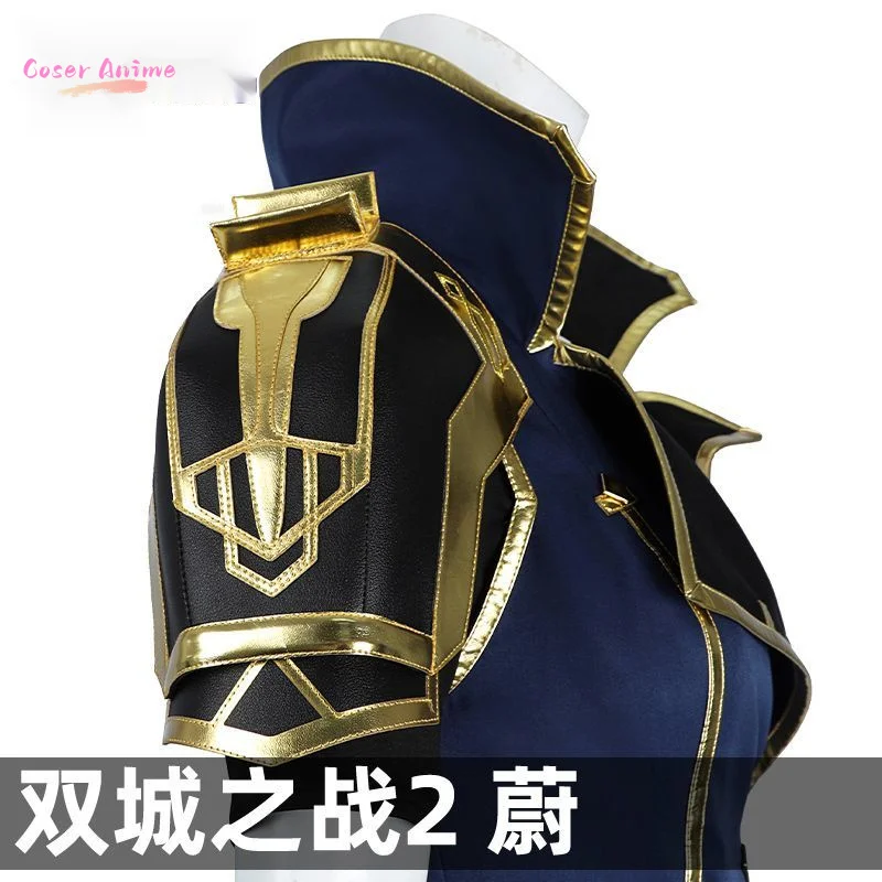 Coser Game LOL Vi Cosplay Costume Uniform Halloween Carnival Party Christmas Play Role Clothes Clothing