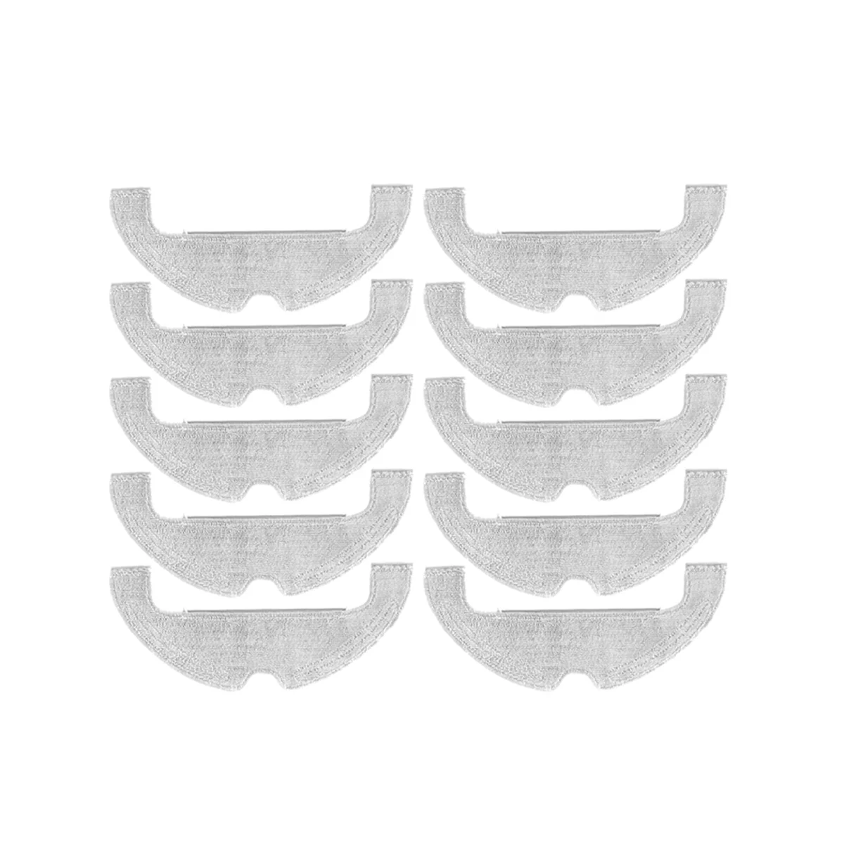 A09G-10Pcs paños de fregona trapo para Mi Robot Vacuum-Mop2 Ultra STYTJ05ZHM piezas de limpiador al vacío kits de componentes de repuesto