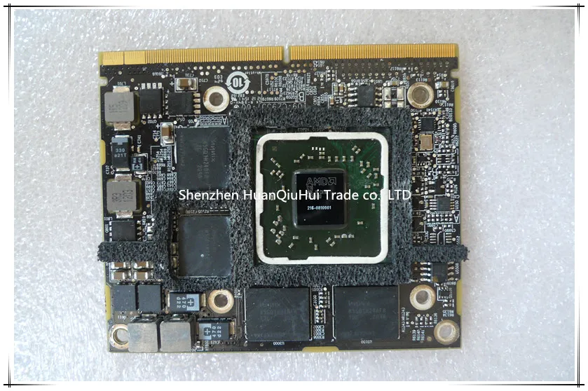 

Видеокарта HD6770M HD6770 HD6750 6750m 109-C29557-00 VGA Для iMac A1311 A1312 2011 2010, 512 МБ 216-0810001