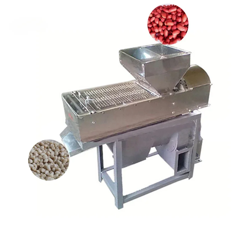 

Household Small Cooked Peanut Rice Automatic Peeling Machine for Food Processing Industry Peanut and Part of The Nut Peeling