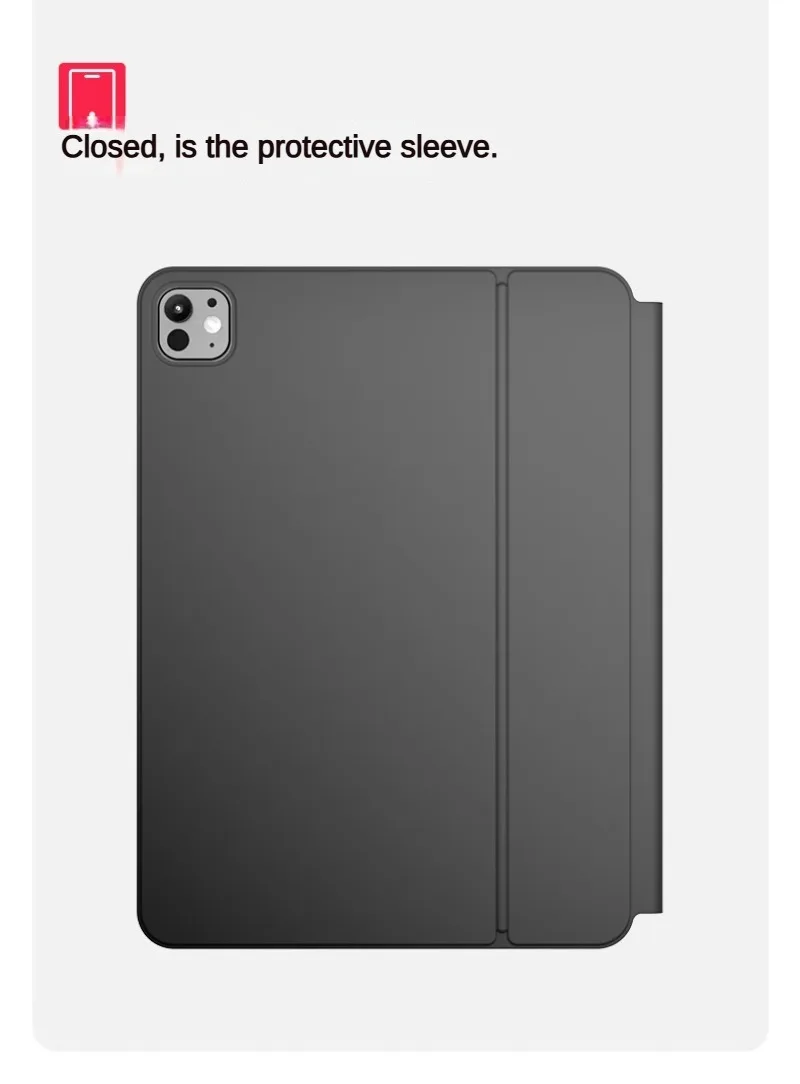 

COOSTART for Apple Smart Keyboard-Double-sided Clase-11/10.9 for iPad Specific-Integrated Tablet Keyboard Protection Case Set