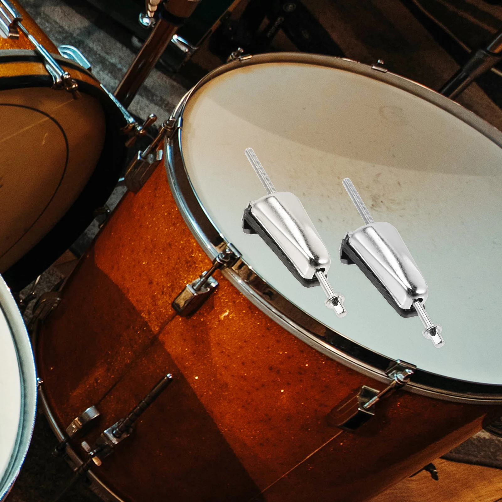 

2 Pcs Drum Ring Fixing Accessories Lug Snare Percussion Instruments Useful One Side Lugs Kit
