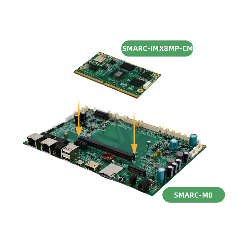 IMX8M Plus Cortex-A53  Android And Linux Evaluation Kit in SMARC form for Lightweight AI And Power Management System Use