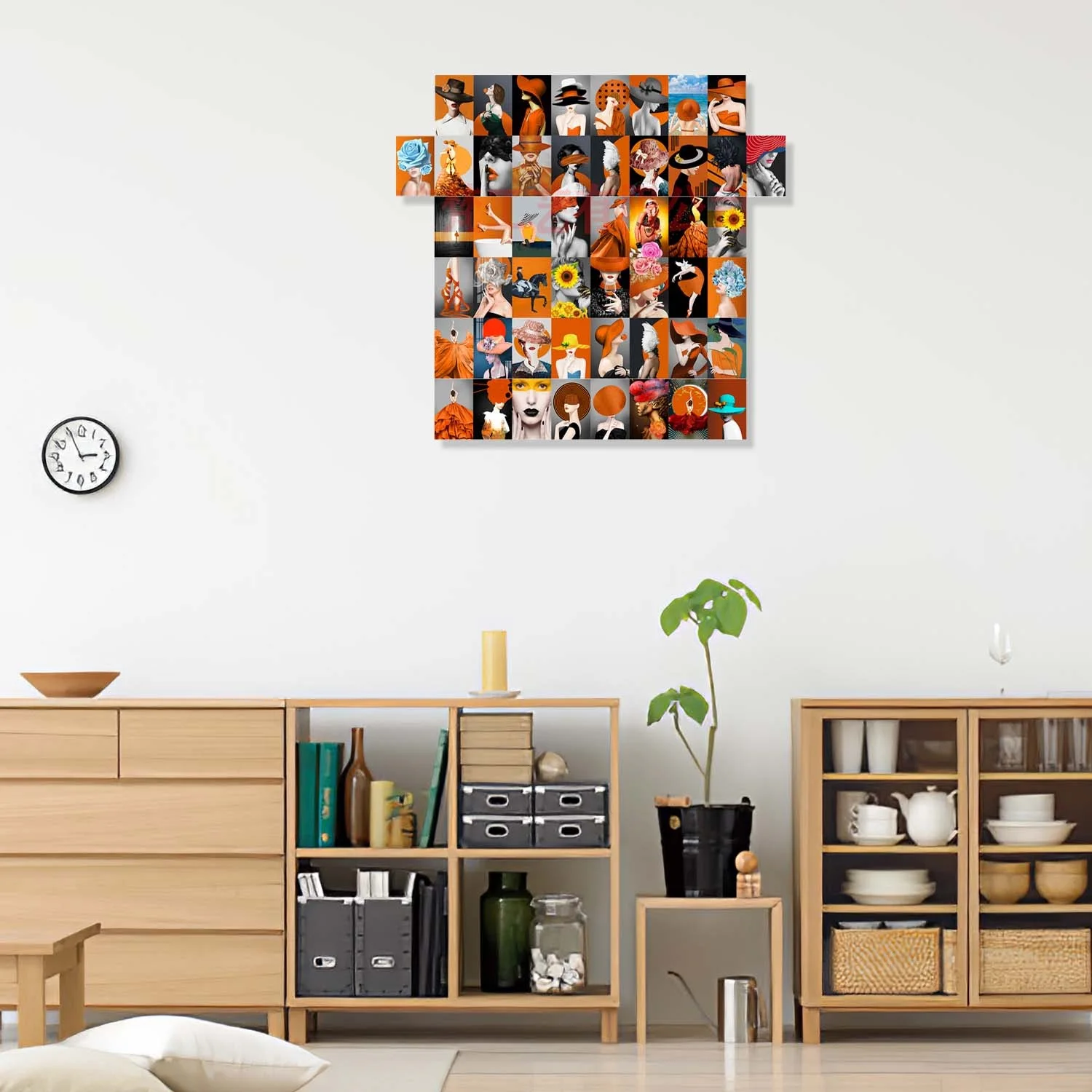 بطاقة بريدية صور الفن التصويري مجموعة جدار مجموعة الفن التصويري Exqusite الجمالية الملصقات ديكور غرفة نوم