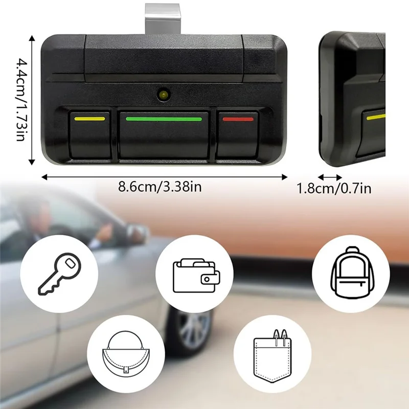 For Iftmaster 811Lmx Gate Remote Garage Door Opener For Liftmaster Gate Opener Remote 2Pcs-[A51I]