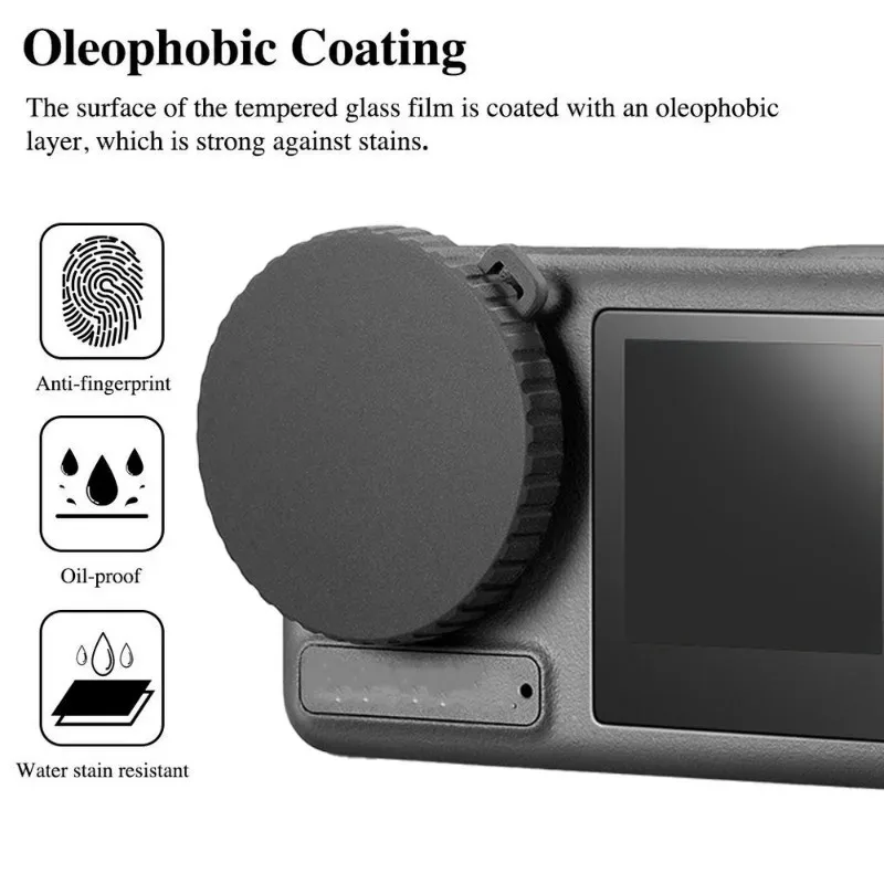 1-10PCS Lens Protective Cover for DJI Osmo Action 3 4 5 Pro Non Slip Silicone Dust-proof Camera Lens Protective Case Cap