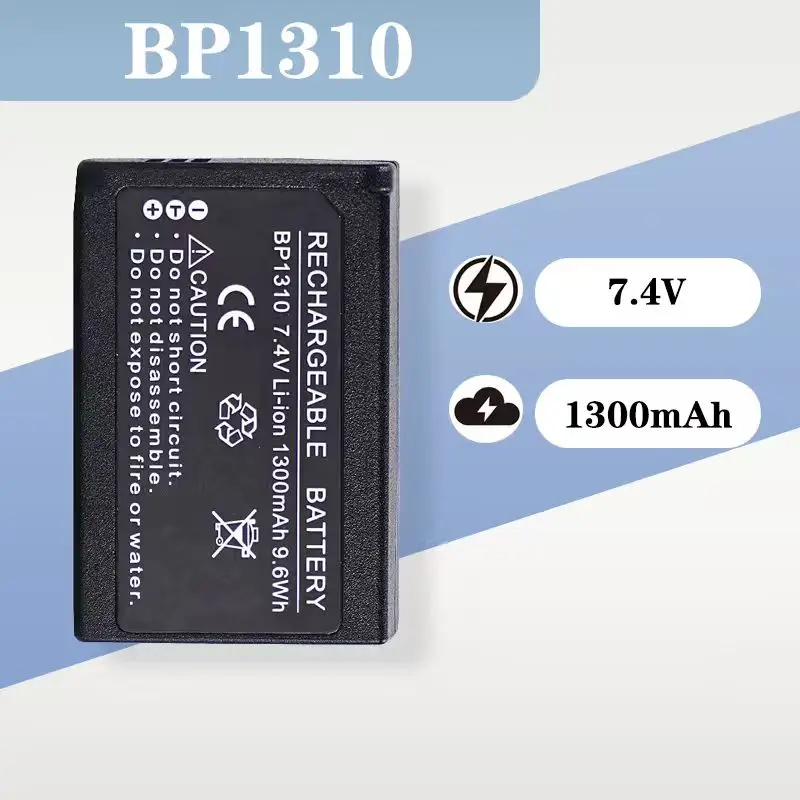 

BP-1310 Battery 7.4V 1300mAh Replacement for Samsung NX10 NX100 NX11 NX20 NX5 Mirrorless Camera
