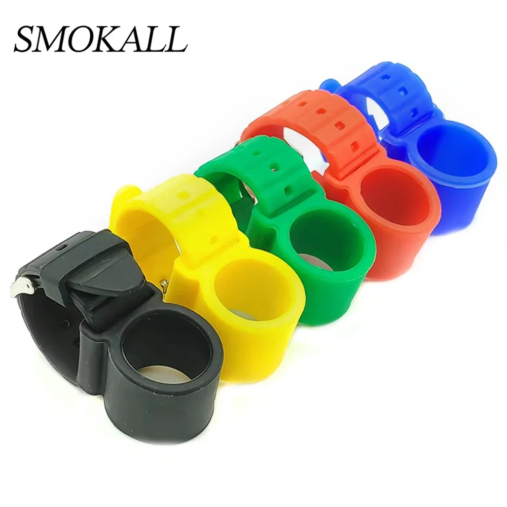 1Pcs Silicone Hookah Hose Holder Shisha Tube Hook Adjustable Chicha Pipe Fixed Smoke Clip Tobacco Smoking Accessories Cigarette