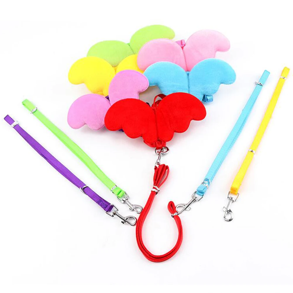 

Pet Harness Pulling Strap Kitten Cat Backs Belt Straps Collar Chest Training Lead Leash Dog Hauling Cable