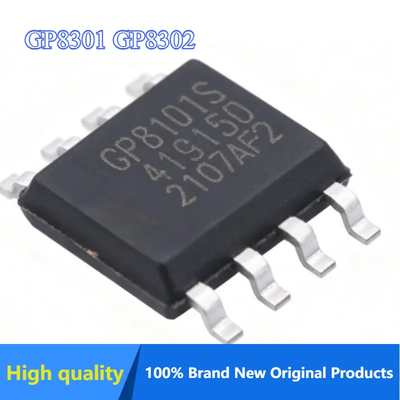 10PCS Original GP8301 GP8302  GP8301-TC50-EW GP8302-TC50-EW  SOP8 Brand New, Original Stock, Fast Shipping.