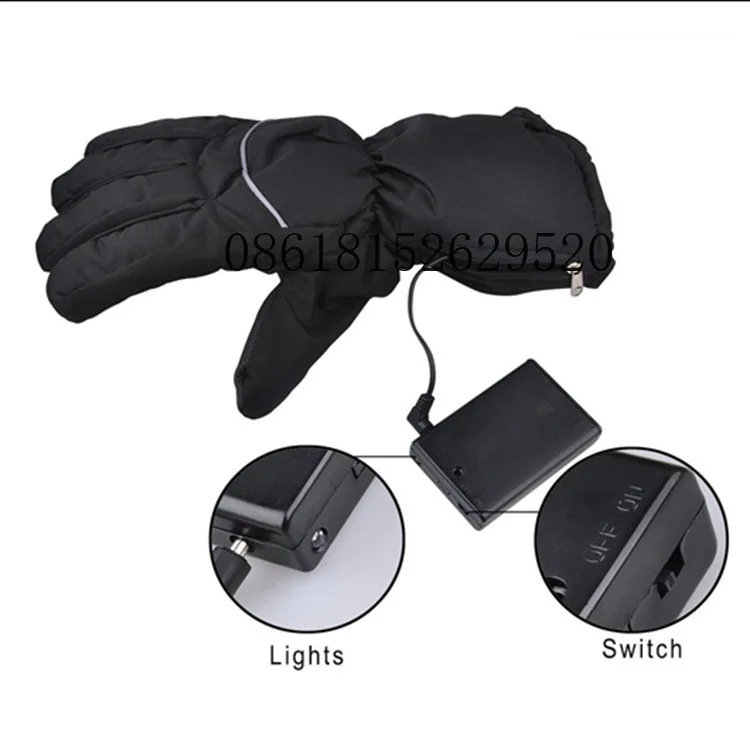 Battery heating gloves / outdoor warm gloves / electric gloves / outdoor gloves