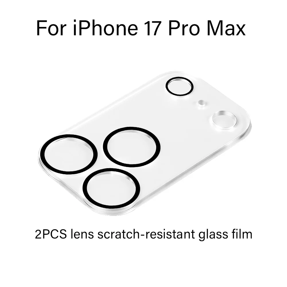 Für Apple iPhone 17 Air Pro Max 3D Kamera Objektiv Displayschutzfolien Für Apple IPhone 17 17 pro max 17 Air Kratzfeste Schutz Film
