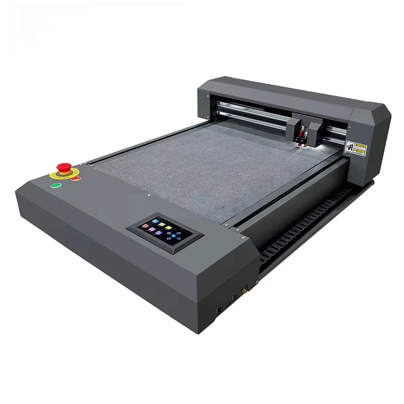 Purcell 3550 Dual Head Flat Bed Die Cutting Machine Creasing A3 A4 Sheet Vinyl Sticker Cutter Box Paper Plotter Cutting Machine