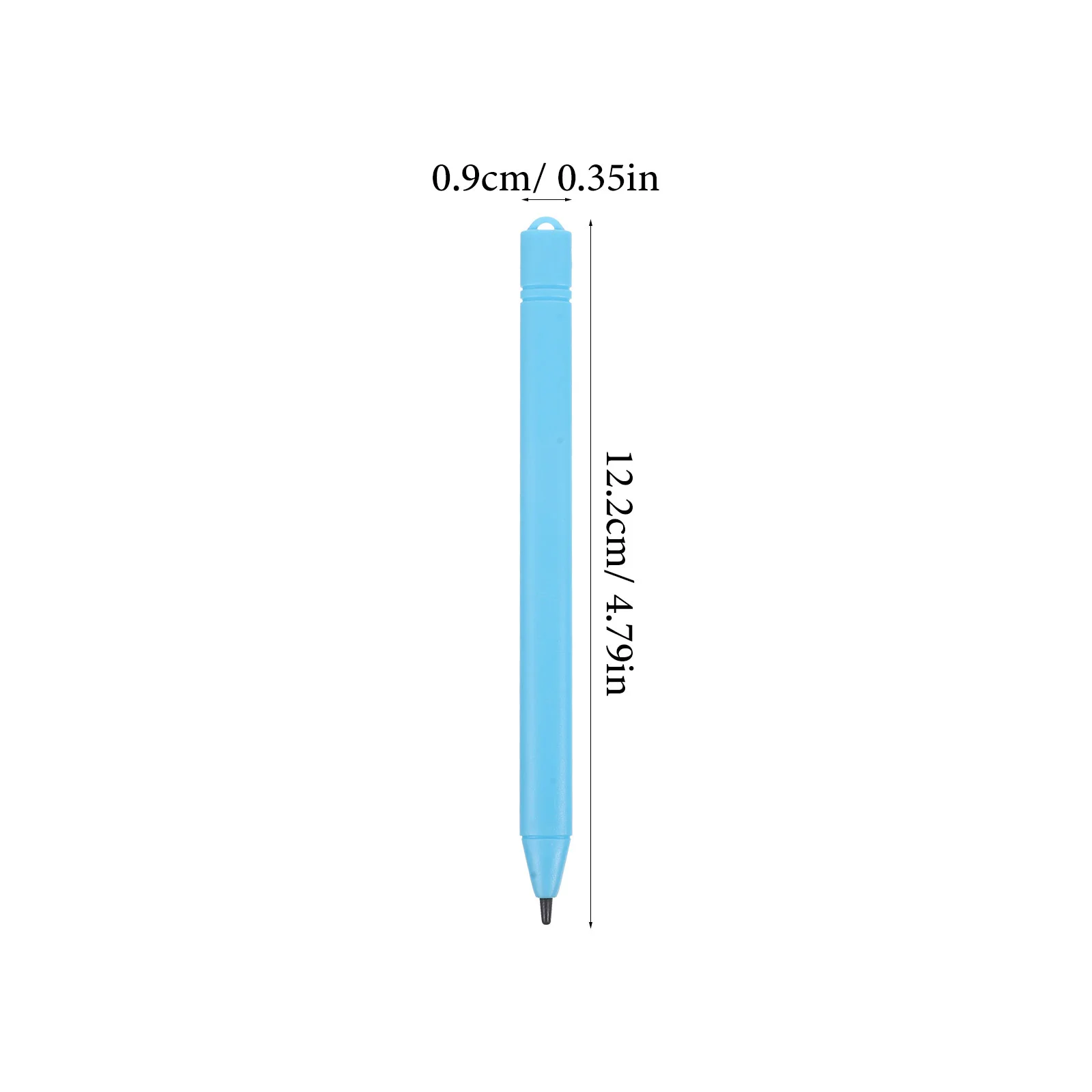 Tableta de escritura LCD, tablero para garabatear, lápiz óptico Universal para pantallas táctiles, lápiz estilista, cristal líquido Abs, 6 uds.