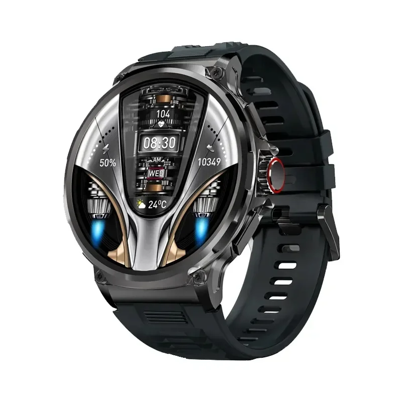 

Gaines V69 Bluetooth Call Smart Watch 1.85 Inch Large Screen Men Sports Fitness Tracker Heart Rate Health Monitor 710mAh Smartwa