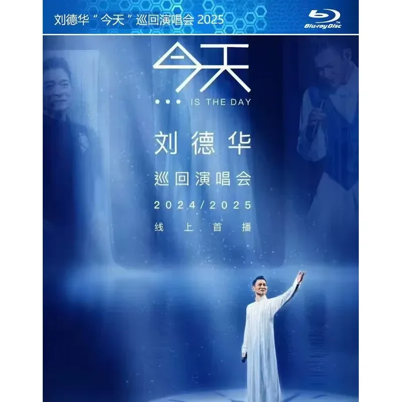 New Ultra Clear Blu-ray Andy Lau Tour Today 2025 Concert Live Performance High Definition Video Disc Collection