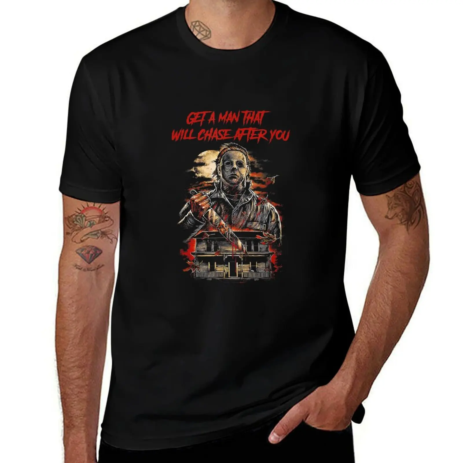 Get A Man That Will Chase After You T-Shirt t shirts cotton 100% T-Shirt