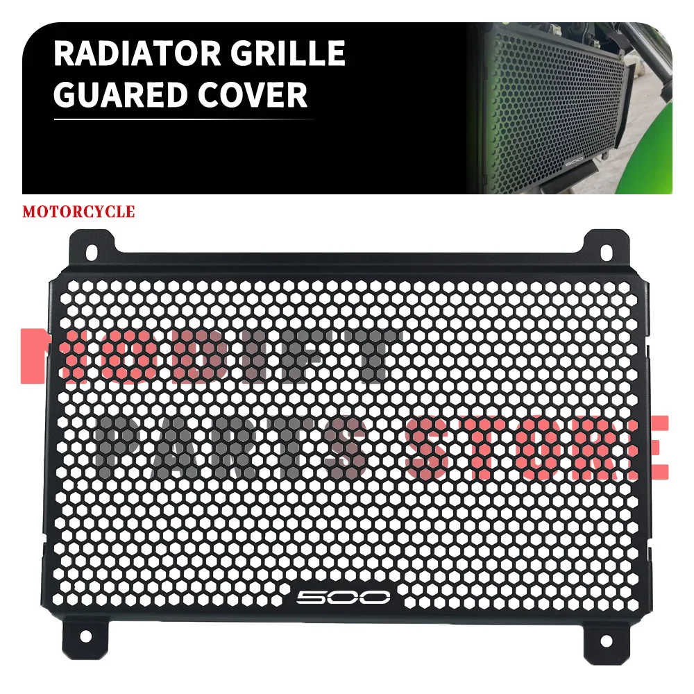 

Motorcycle Accessorie Radiator Guard Protector Grille Cover For Kawasaki Z400 Ninja 400 Z 400 Ninja400 2019- 2021 2022 2023 2024