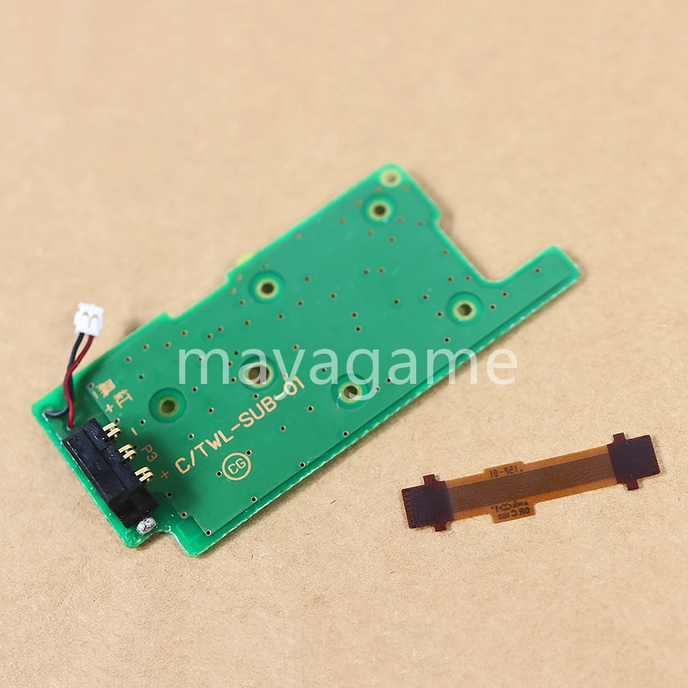 1 conjunto de botões de interruptor de alimentação, placa para chave ndsi, placa-mãe, interruptor abxy, peça de reparo