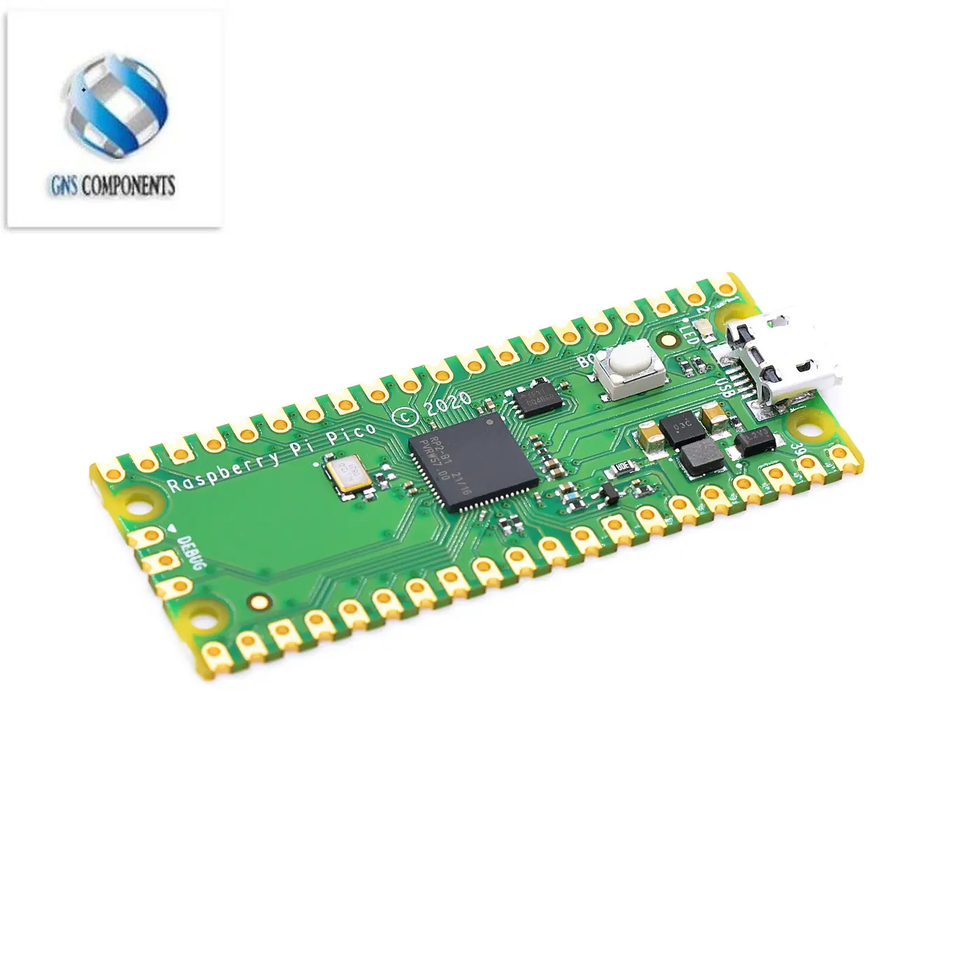 Für Raspberry Pi Pico RP2040 Mikrocontroller Chip Dual-Core Arm Cortex M0 + Prozessor Low-Power-Mikrocomputer