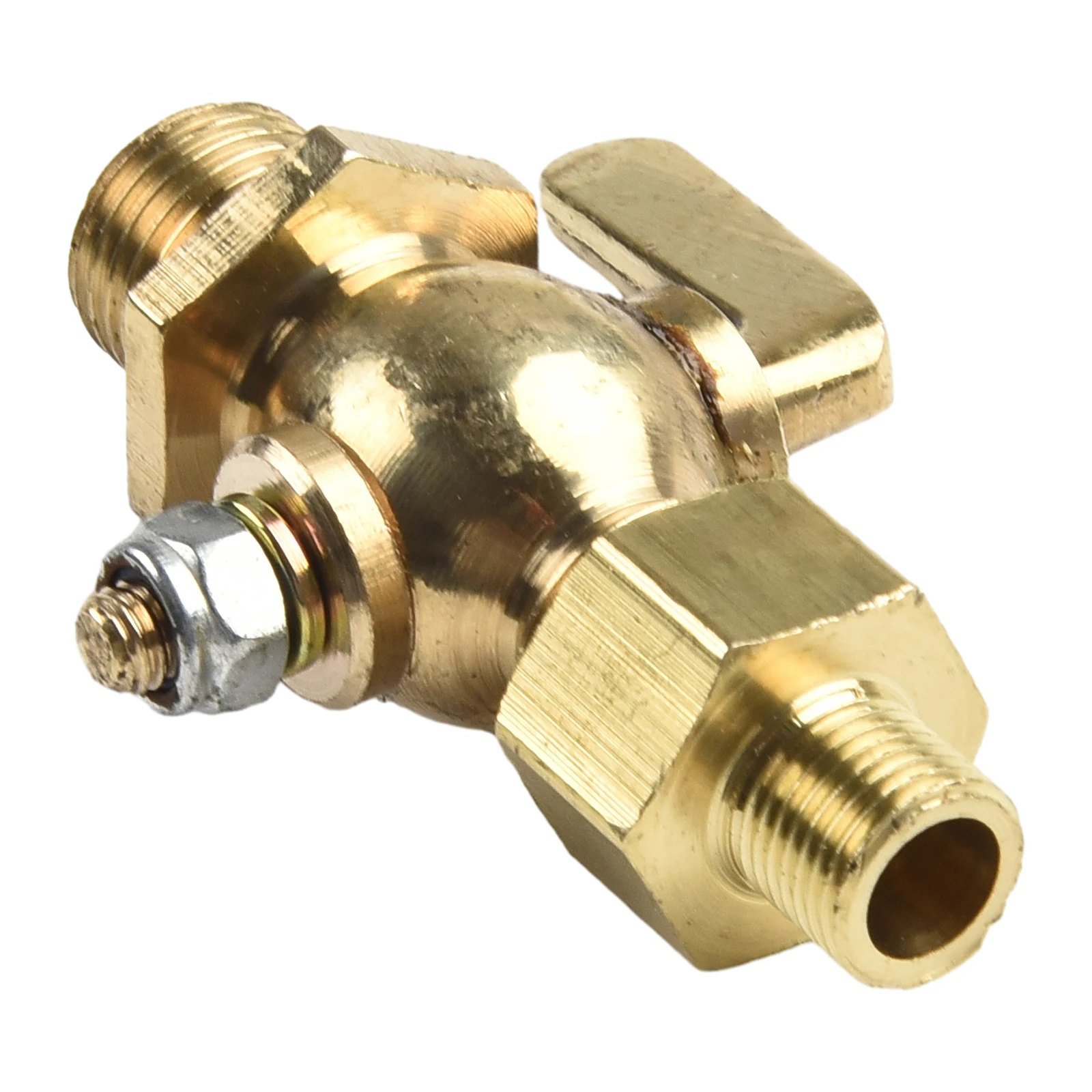 For Vintage Motorcycles Brass Petcock Car Fuel Valve Fuel Tap Valve Air Intake G1 4 Dowel Mouth Standard Pattern