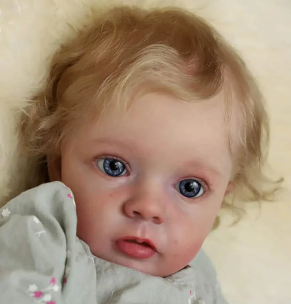 

23inches Reborn Doll Kit Missy Solde out Limited Edition Unfinished Unpainted Doll Parts with Cloth Body and COA Reborn Supply