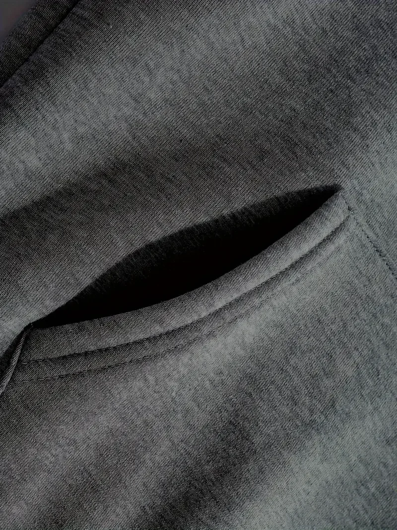 سويت شيرت بقلنسوة بطبعة حيوانات كرتونية للرجال، بلوفر فضفاض بنسبة 50% من البوليستر على طراز الشارع مع جيوب #6