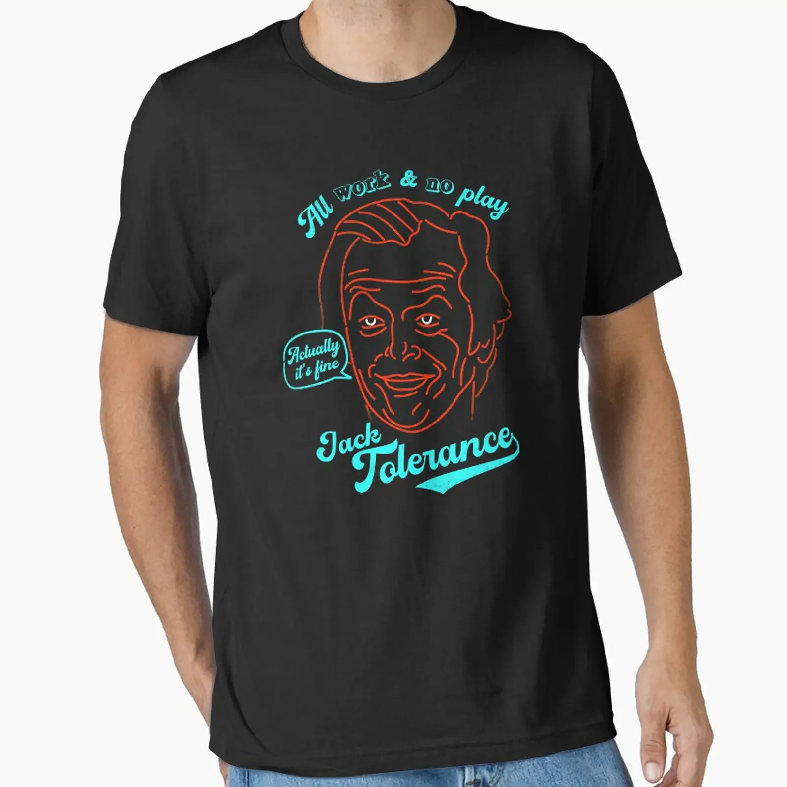 Jack Tolerance Essential T Shirt vintage Washed Casual Soft Versatile Stretched graphic Comfortable designer clothes streetwear