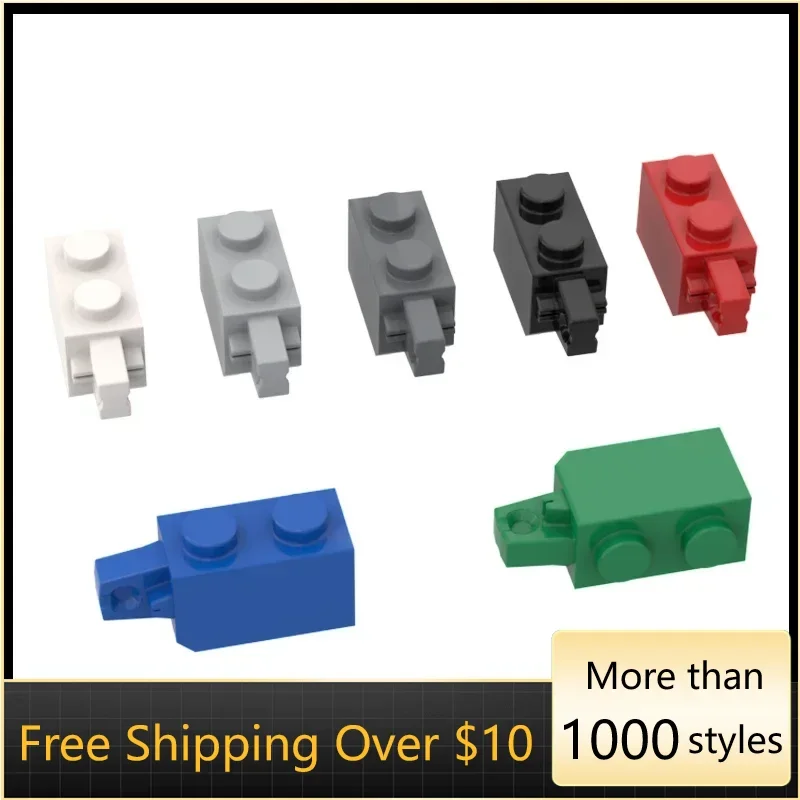 

10 шт., высокотехнологичные сборные частицы 30364, шарнир 1x2, комплект кирпичных строительных блоков, сменная часть, игрушка для детей, подарки