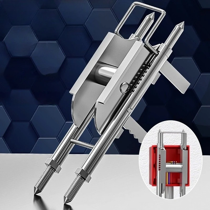 

Universal Cable Pulling Aid Extendable Wire Threading Aid Labor Saving Pulley Cable Puller Auxiliary Electrician Manual Tools