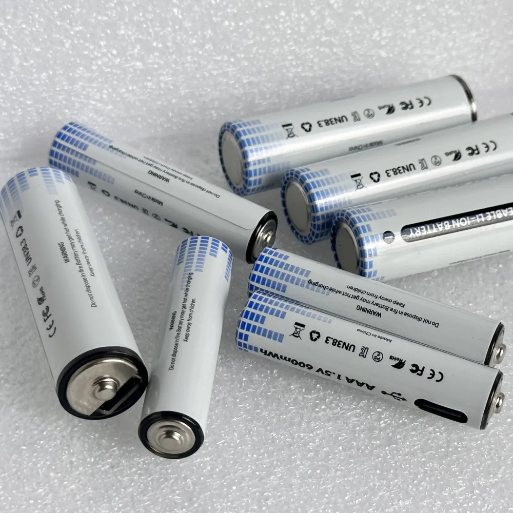 Akumulator AA AAA, 1,5 V, 2500 mAh, z kablem ładującym micro USB