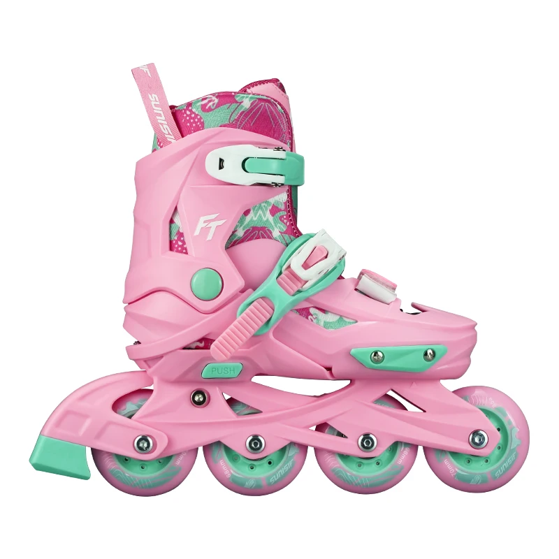 Outdoor Sports Chassis Blue Pink Children Adults Roller Slalom Inline Hard Shell Fitness Skates