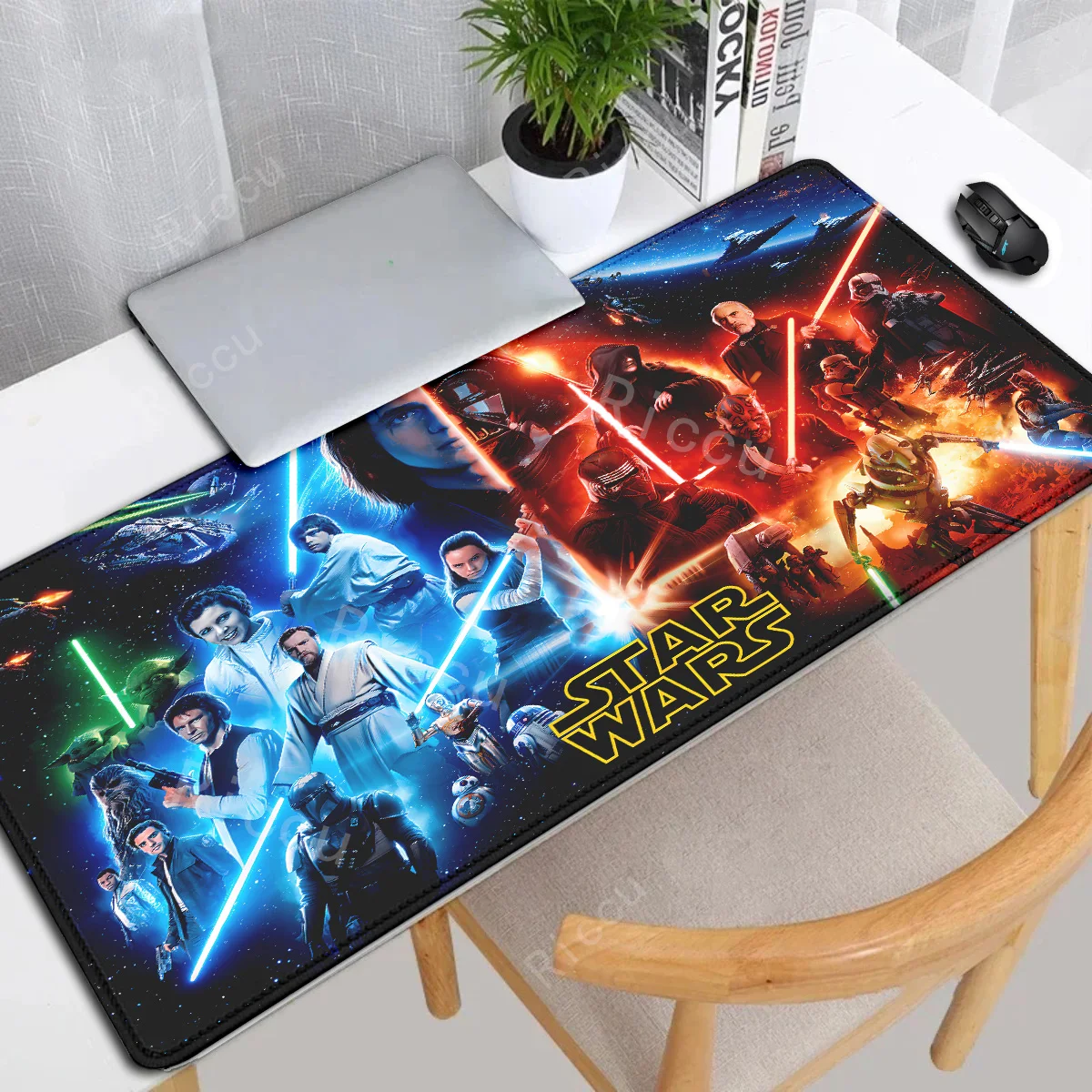 

Fashion Stars Wars teclado mousepad HD Printing Computer Gamers Locking Edge Non-slip mouse pad XXL90x40cm Keyboard PC desk mat