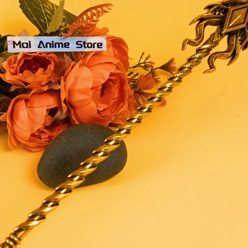 11.6 polegada soul land katana lança anime cosplay prop espada de metal tamanho real japonês katana sabre samurai original brinquedo afiado presente