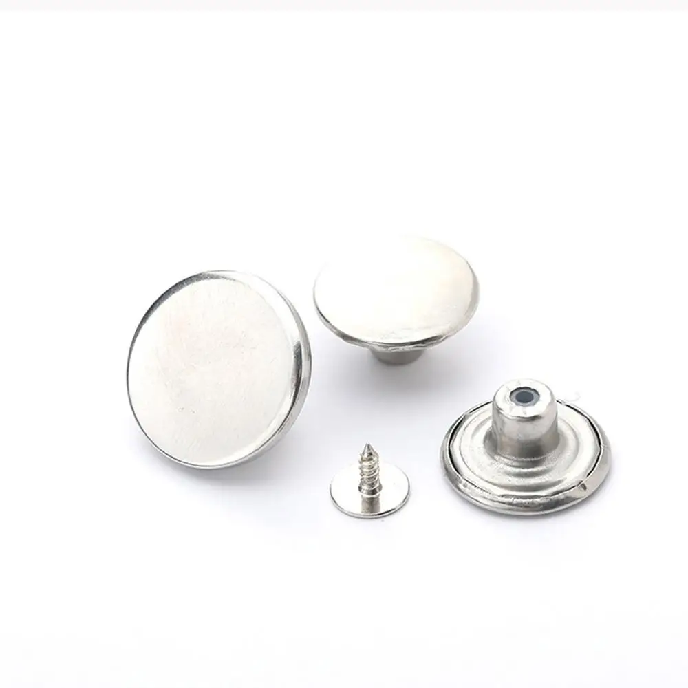 2/3/4PCS Removable Jean Buttons Non Magnetic Durable Aluminum Alloy Sewing Accessories Jeans Buttons Corrosion Resistance