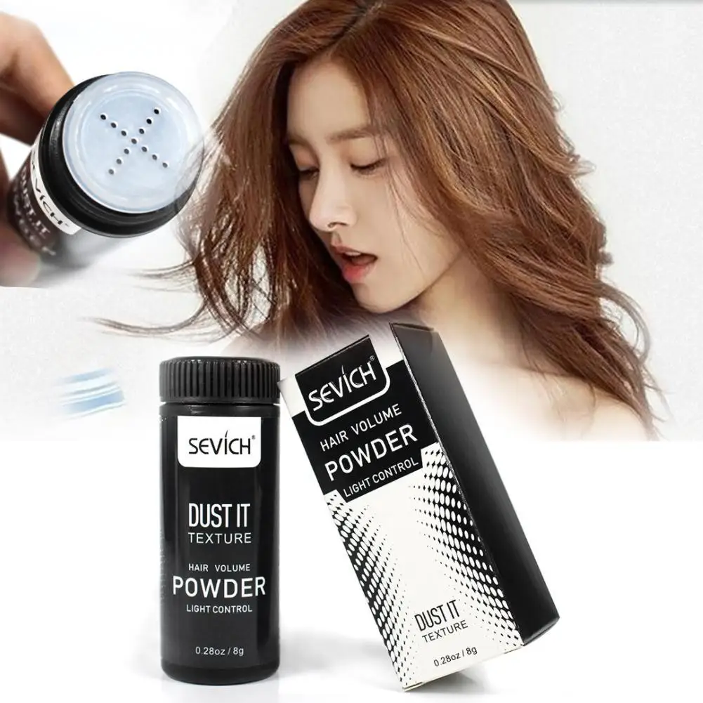 

8g Volumizing Hair Styling Powder Hair texture powder Fluffy Grooming Finish Hair Styling With Mattifying Hair Powder Unisex