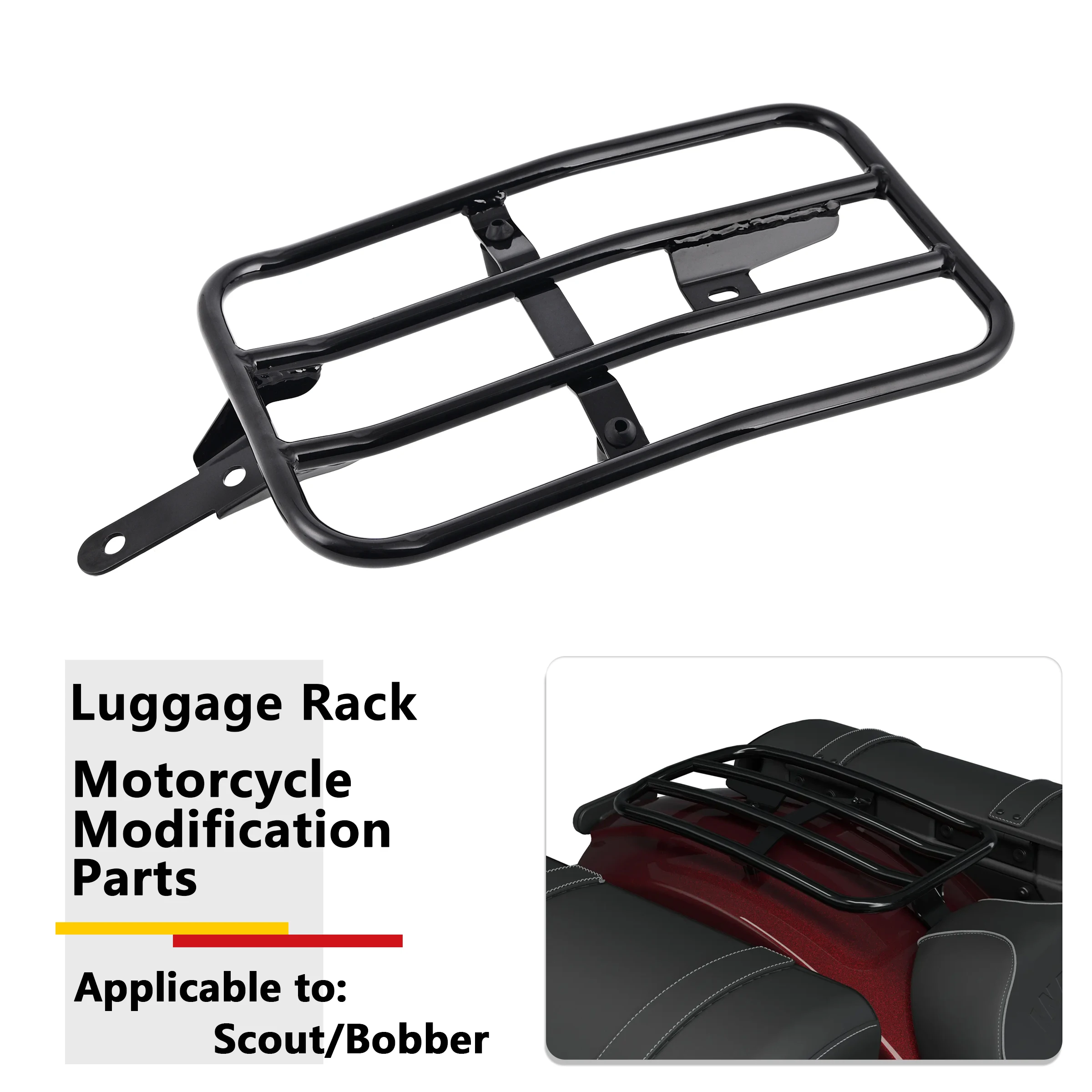 Motorcycle Rear luggage Rack Fender Rack For Indian Scout Bobber 2025-up Modification Accessories 101 Scout Super/Sport Scout