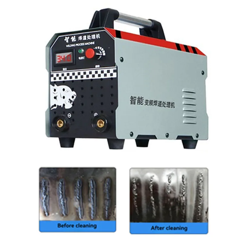 220V Welding Bead Processor Stainless Steel Brush Type Weld Cleaning Machine Argon Arc Welding Welding Spot Cleaning Polishing